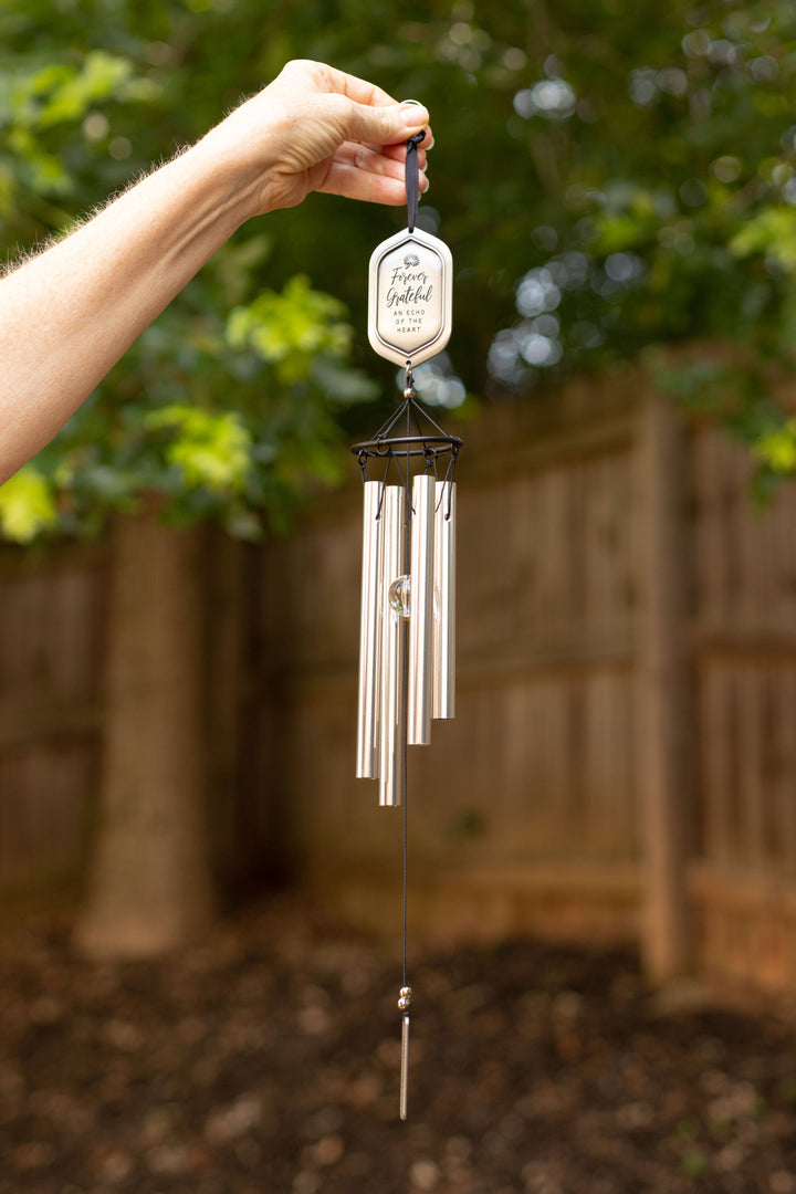 Forever Grateful Thoughtful Thank You Gift Windchime