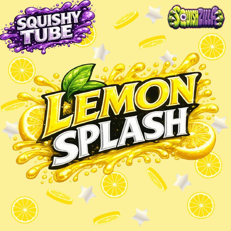 Fun Doh Squishy Tube Toy Fidget Sensory Keychain- Color varies