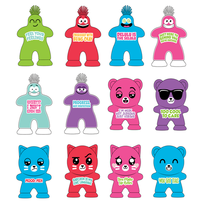 So Much Fun! Suction Cup Squishy Pals Boxed - Items Vary