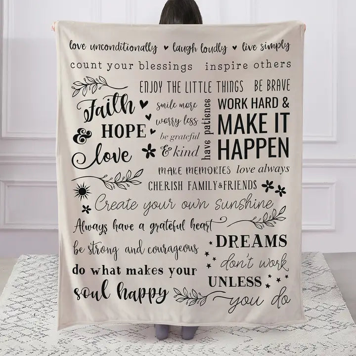 Faux Fur Everyday Designer Blanket - R