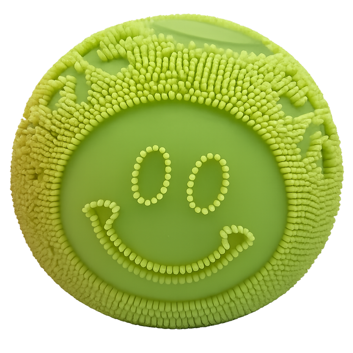 Fun Doh Fuzzy Face Squishy Sensory Toy - Colors Vary
