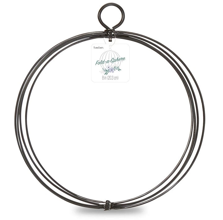 Fold-A-Sphere - Foldable Wire Sphere - W